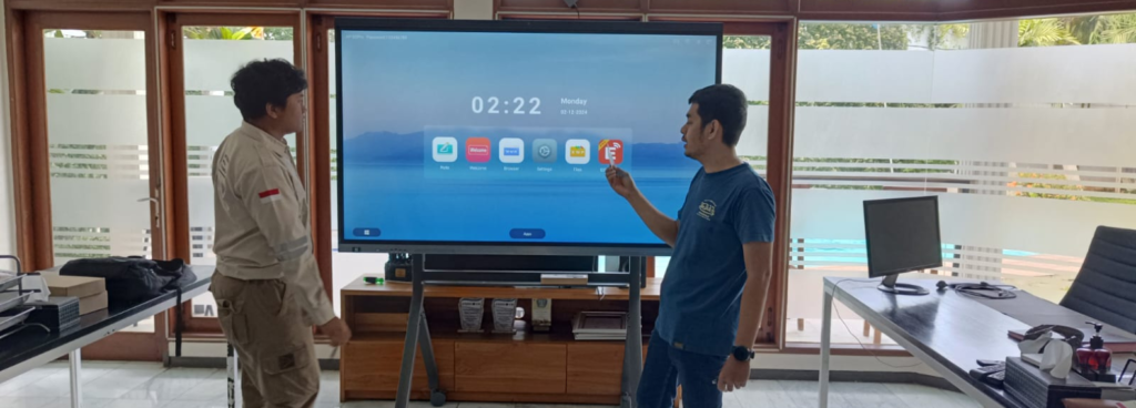 Instalasi dan training Evoview X2 Pro di PT Integra Solusi Mandiri
