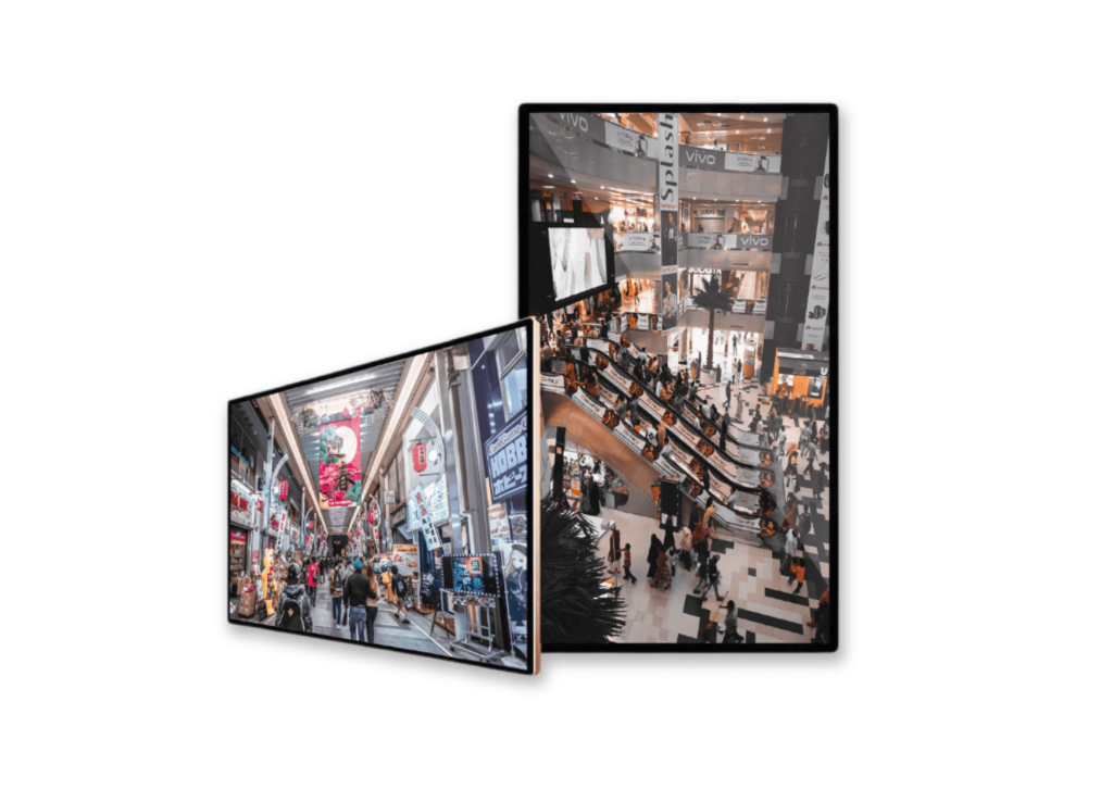 Digital signage dari system integrator untuk informasi digital, promosi, dan komunikasi visual indoor