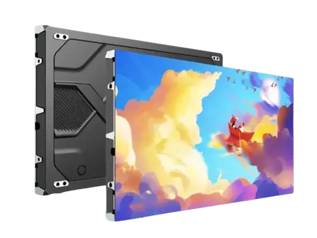 Ilustrasi kabinet LED Evoview Prism Series dari katalog versi 1.9